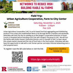 Field trip flyer with QR code for registration