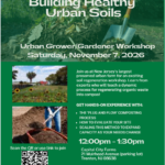 Flyer for event including QR code.
